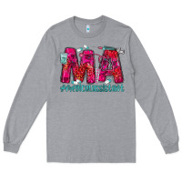 Heather Grey medical assistant Long Sleeve Tee - MaliasSmallBusiness
