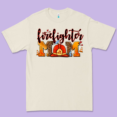 Firefighter  Mom Premium Tee Designed By Adodesignshop