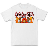 White firefighter  mom Premium Tee - AdoDesignShop