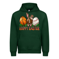Forest Green Happy Easter Sports Urban Hoodie - BundleAndBundleShop