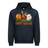 Navy Happy Easter Sports Urban Hoodie - BundleAndBundleShop