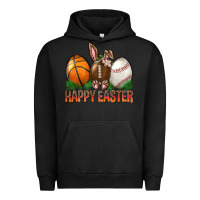 Pigment Black Happy Easter Sports Urban Hoodie - BundleAndBundleShop