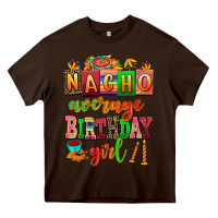 Chocolate Brown nacho average speech therapist Heavy Core Tee - AdoDesignShop