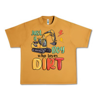 Peanut Butter just a boy who loves dirt Urban Heavy Tee - MaliasSmallBusiness