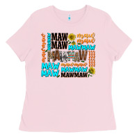Bubblegum Pink maw maw Ladies Tee - AdoDesignShop