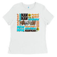 White maw maw Ladies Tee - AdoDesignShop