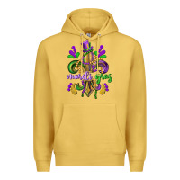 Antique Gold mardi gras fleur de lis Premium Hoodie - CowGirlArtShop