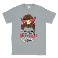 Heather Grey softball mom Classic Tee - MaliasSmallBusiness