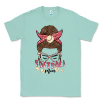 Seafoam softball mom Classic Tee - MaliasSmallBusiness
