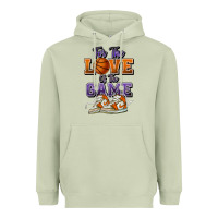 Matcha for the love of the game basketball Heavyweight Hoodie - HowdyJamesFarm