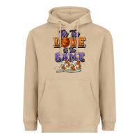 Mushroom for the love of the game basketball Heavyweight Hoodie - HowdyJamesFarm