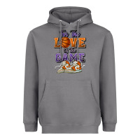For The Love Of The Game Basketball Heavyweight Hoodie | Teevron
