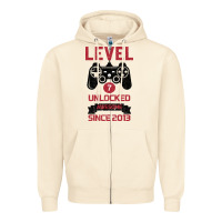 Sandshell Kids Level 7 Unlocked Awesome Since 2013 Zipper Hoodie - Bettercallsaul