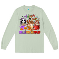 Matcha happy hallothanksmas Long Sleeve Tee - MaliasSmallBusiness