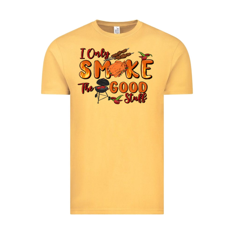 I Only Smoke The Good Stuff Vintage Tee by MaliasSmallBusiness | Teevron
