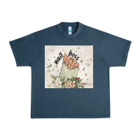 Midnight Navy nail boss Urban Heavy Tee - MaliasSmallBusiness