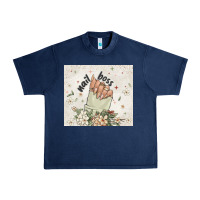 Navy nail boss Urban Heavy Tee - MaliasSmallBusiness