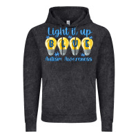 Vintage Black light it up Vintage Hoodie - MaliasSmallBusiness