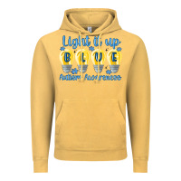 Vintage Mustard light it up Vintage Hoodie - MaliasSmallBusiness