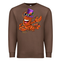 Chestnut mardi gras crawfish Premium Sweatshirt - CowGirlArtShop