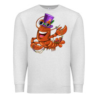 Oatmeal Heather mardi gras crawfish Premium Sweatshirt - CowGirlArtShop