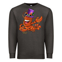 Smoke mardi gras crawfish Premium Sweatshirt - CowGirlArtShop