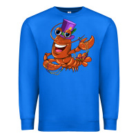 True Royal mardi gras crawfish Premium Sweatshirt - CowGirlArtShop