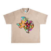 French Oak christmas texas map Urban Heavy Tee - AdoDesignShop