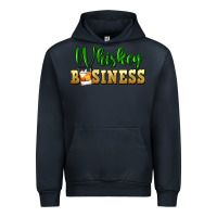 Navy whiskey business Urban Hoodie - FaDigitalArtStudio