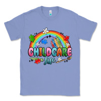 Colony Blue childcare life Classic Tee - MaliasSmallBusiness