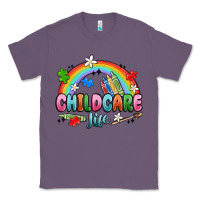 Lavender childcare life Classic Tee - MaliasSmallBusiness
