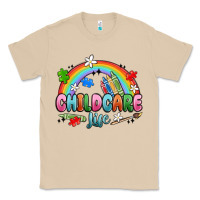 Mushroom childcare life Classic Tee - MaliasSmallBusiness