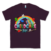 Plum childcare life Classic Tee - MaliasSmallBusiness