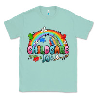 Seafoam childcare life Classic Tee - MaliasSmallBusiness