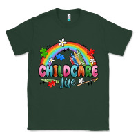 Sports Green childcare life Classic Tee - MaliasSmallBusiness