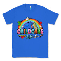 True Royal childcare life Classic Tee - MaliasSmallBusiness
