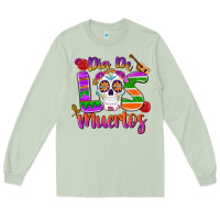 Matcha dia de los muertos Long Sleeve Tee - MaliasSmallBusiness
