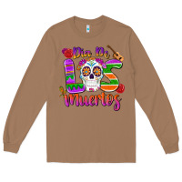 Toasted Coconut dia de los muertos Long Sleeve Tee - MaliasSmallBusiness
