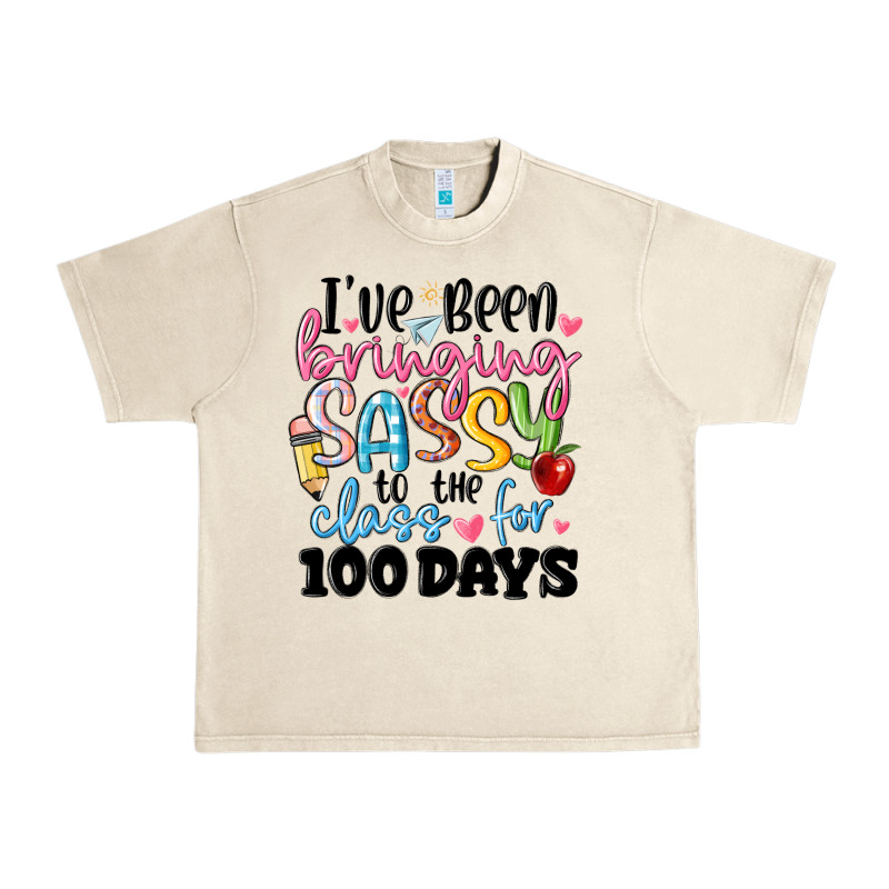 100 Days Of School Urban Heavy Tee by MaliasSmallBusiness | Teevron