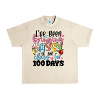 Sandshell 100 days of school Urban Heavy Tee - MaliasSmallBusiness