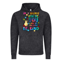 Vintage Black in a world where you can be anything Vintage Hoodie - MaliasSmallBusiness