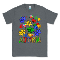 Charcoal Heather autism Classic Tee - JahusDesignShop