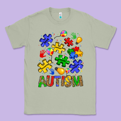 Autism Classic Tee Designed By Jahusdesignshop