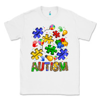 White autism Classic Tee - JahusDesignShop