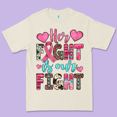 Her Fight Is Our Fight Premium Tee Designed By Jahusdesignshop