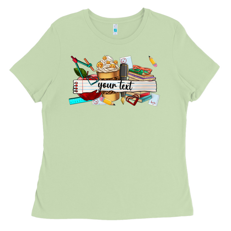 Costomized Teachers Name Ladies Tee by AdoDesignShop | Teevron