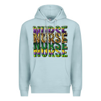 Blue Mist nurse mardi gras Premium Hoodie - CowGirlArtShop