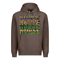 Coffee nurse mardi gras Premium Hoodie - CowGirlArtShop