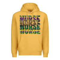 Mustard nurse mardi gras Premium Hoodie - CowGirlArtShop