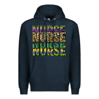 Navy nurse mardi gras Premium Hoodie - CowGirlArtShop